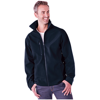 Arco Essentials Navy Interactive Softshell Jacket