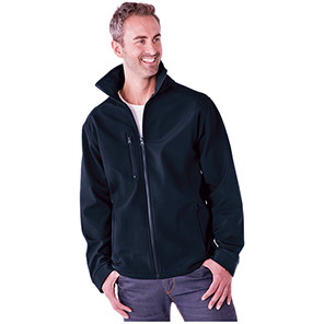 Arco Essentials Navy Interactive Softshell Jacket