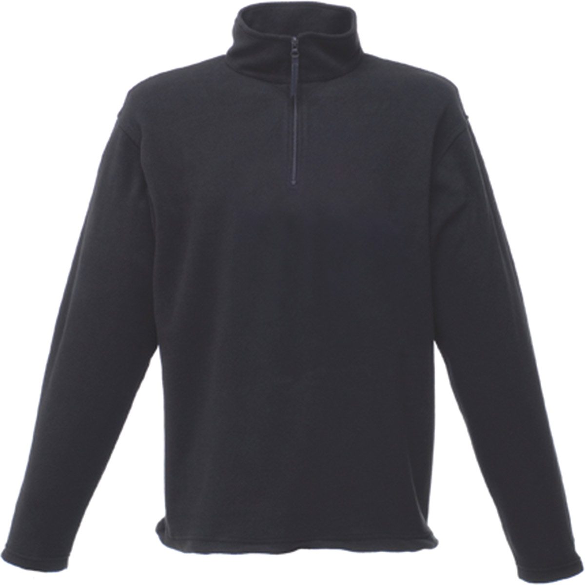 Regatta Men's Grey Zip-Neck Micro 