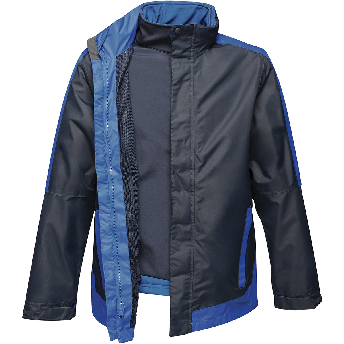 royal blue waterproof jacket