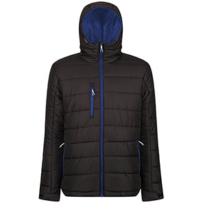 Regatta Professional Navigate Black/Royal Thermal Jacket 3XL
