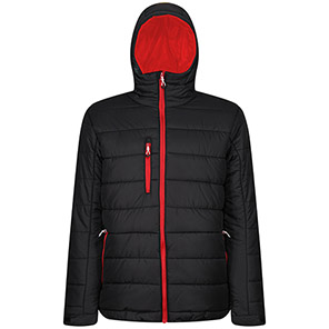 Regatta Professional Navigate Black/Red Thermal Jacket 3XL