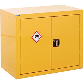 QMP Yellow Hazardous-Substance Cabinet 700mm x 900mm x 460mm