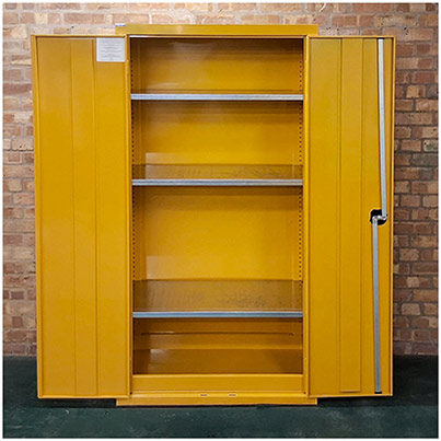 QMP Yellow Hazardous-Substance Cabinet 1800mm x 900mm x 460mm