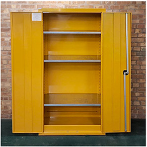 QMP Yellow Hazardous-Substance Cabinet 1800mm x 900mm x 460mm