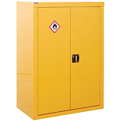 QMP Yellow Hazardous-Substance Cabinet 1200mm x 900mm x 460mm