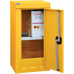 QMP Yellow Hazardous-Substance Cabinet 700mm x 350mm x 300mm