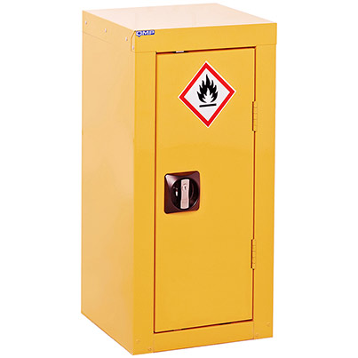 QMP Yellow Hazardous-Substance Cabinet 700mm x 350mm x 300mm