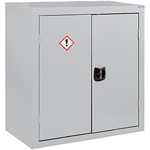 QMP Grey Hazardous-Substance Cabinet 900mm x 900mm x 460mm