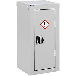 QMP Grey Hazardous-Substance Cabinet 700mm x 350mm x 300mm