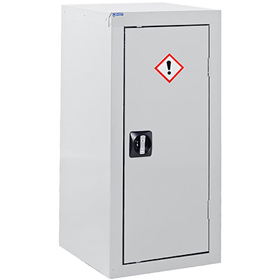 QMP Grey Hazardous-Substance Cabinet 900mm x 460mm x 460mm