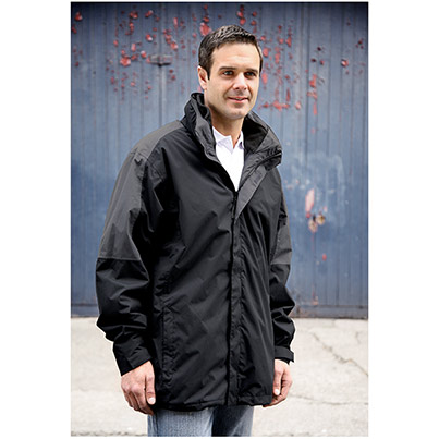 Regatta Defender III Men’s Black/Seal Grey 3-in-1 Waterproof Jacket
