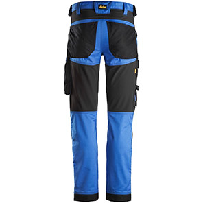 Snickers AllroundWork 6341 Men’s True Blue Trousers with Kneepad Pockets