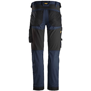 Snickers AllroundWork 6341 Men’s Navy Trousers with Kneepad Pockets