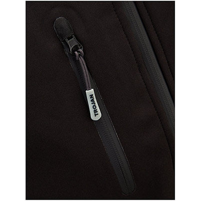 TROJAN Trail Black/Grey Softshell Jacket