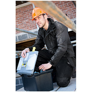 TROJAN Navigator Black/Grey Waterproof Jacket