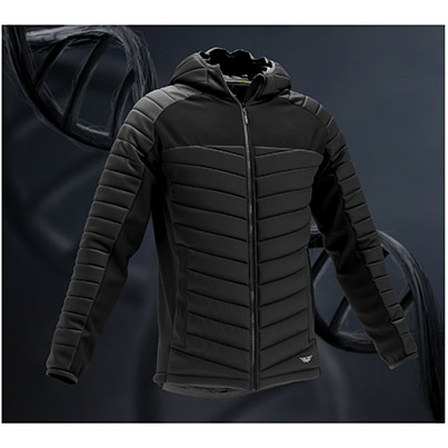 TROJAN Hybrid Men’s Black Jacket