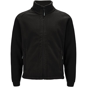TROJAN Glacier Men’s Black Interactive Fleece Jacket