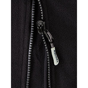 TROJAN Black Interactive Micro Fleece Jacket