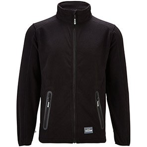 TROJAN Black Interactive Micro Fleece Jacket 4XL