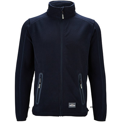 TROJAN Navy Interactive Micro Fleece Jacket