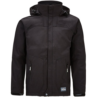 TROJAN Black Interactive Shell Jacket