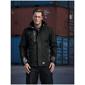 TROJAN Men’s Black/Grey Multi Waterproof Jacket