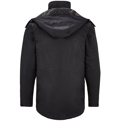 TROJAN Men’s Black/Grey Multi Waterproof Jacket