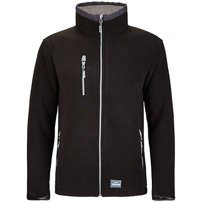 TROJAN Black/Grey Tradesman Fleece Jacket