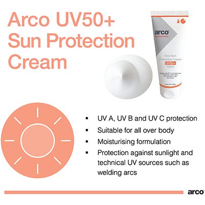 Arco UV50+ Sun Protection Cream 100ml