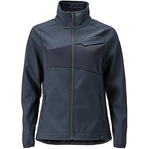 MASCOT ACCELERATE 25012 Women’s Navy Softshell Jacket 5XL