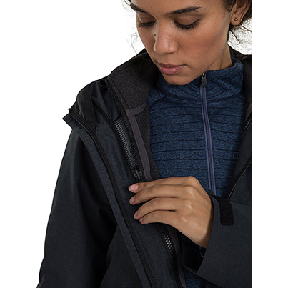 ladies 3 in 1 waterproof jacket