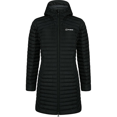 Berghaus Nula Micro Women’s Black Insulated Long Coat