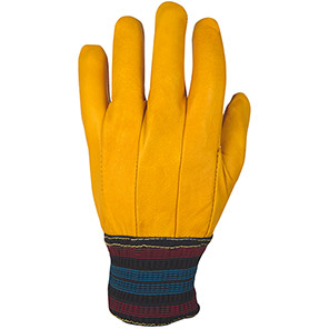 Arco Grain-Leather Driving Gloves with Knitted Cuffs (Pack of 10 Pairs) 11