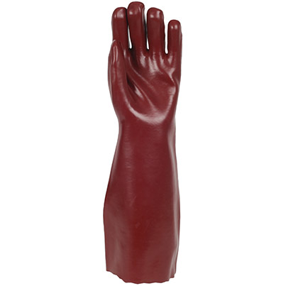 Polyco Polychem 45cm Red PVC Chemical-Resistant Gloves