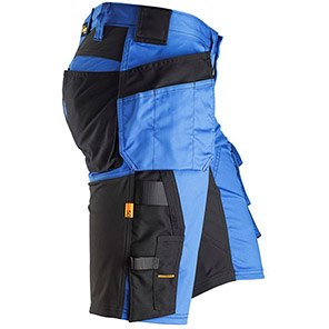 Snickers AllroundWork 6141 Men’s True Blue Stretch Shorts with Holster Pockets