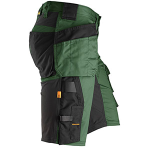 Snickers AllroundWork 6141 Men’s Forest Green Shorts with Holster Pockets