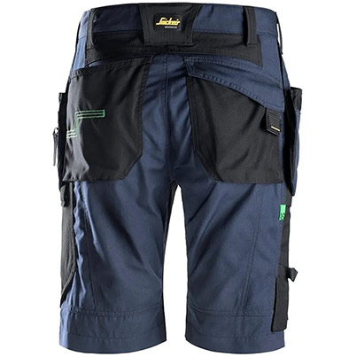 Snickers FlexiWork 6904 Men’s Navy Shorts with Holster Pockets