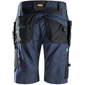 Snickers FlexiWork 6904 Men’s Navy Shorts with Holster Pockets