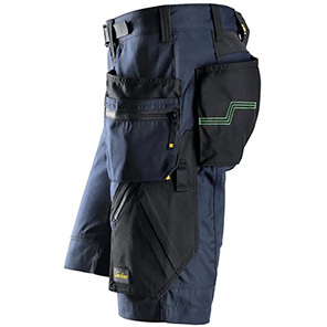 Snickers FlexiWork 6904 Men’s Navy Shorts with Holster Pockets