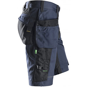 Snickers FlexiWork 6904 Men’s Navy Shorts with Holster Pockets