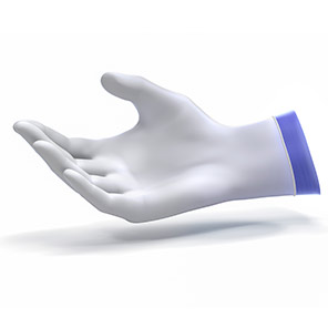 Ansell MICROFLEX Lifestar 93-868 Nitrile Disposable Gloves (Box of 100)