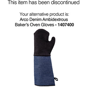Arco Denim Ambidextrous Baker’s Oven Gloves