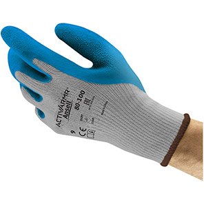 Ansell ActivArmr 80-100 Latex-Coated Work Gloves