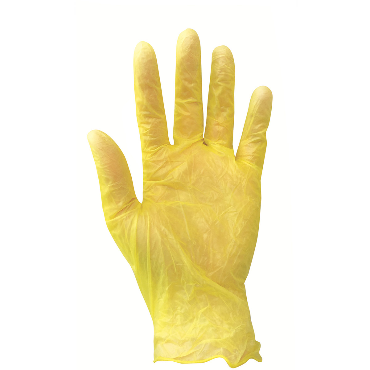 Arco Essentials Yellow Vinyl Disposable Gloves (Box of 100) Arco