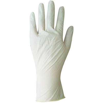 Arco Essentials Clear Latex Disposable Gloves (Box of 100)