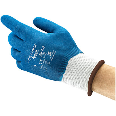 Ansell ActivArmr 80-409 Nitrile-Coated Thermal Work Gloves