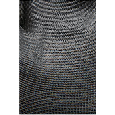 Arco Essentials Black PU-Coated Polyester Work Gloves (Pack of 12)