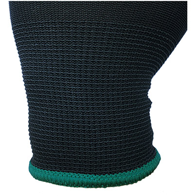 Arco Essentials Black PU-Coated Polyester Work Gloves (Pack of 12)