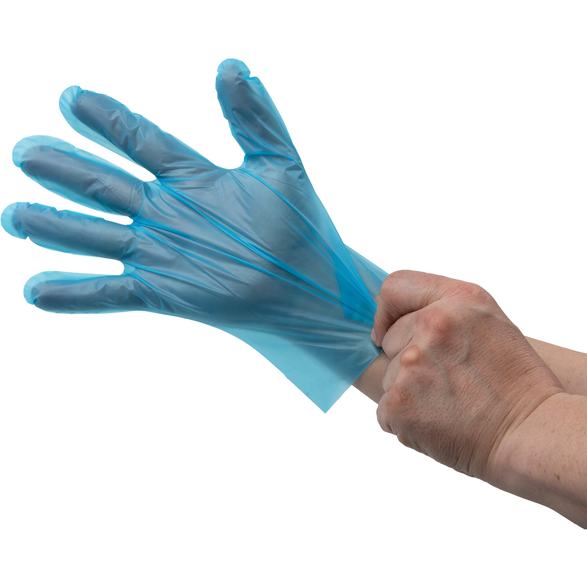 Unigloves Unicare Blue TPE Disposable Gloves (Pack of 200) Unigloves